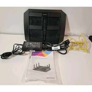 NETGEAR Nighthawk X6 Smart Wireless Wi-Fi Router R8000  Tested Works Complete